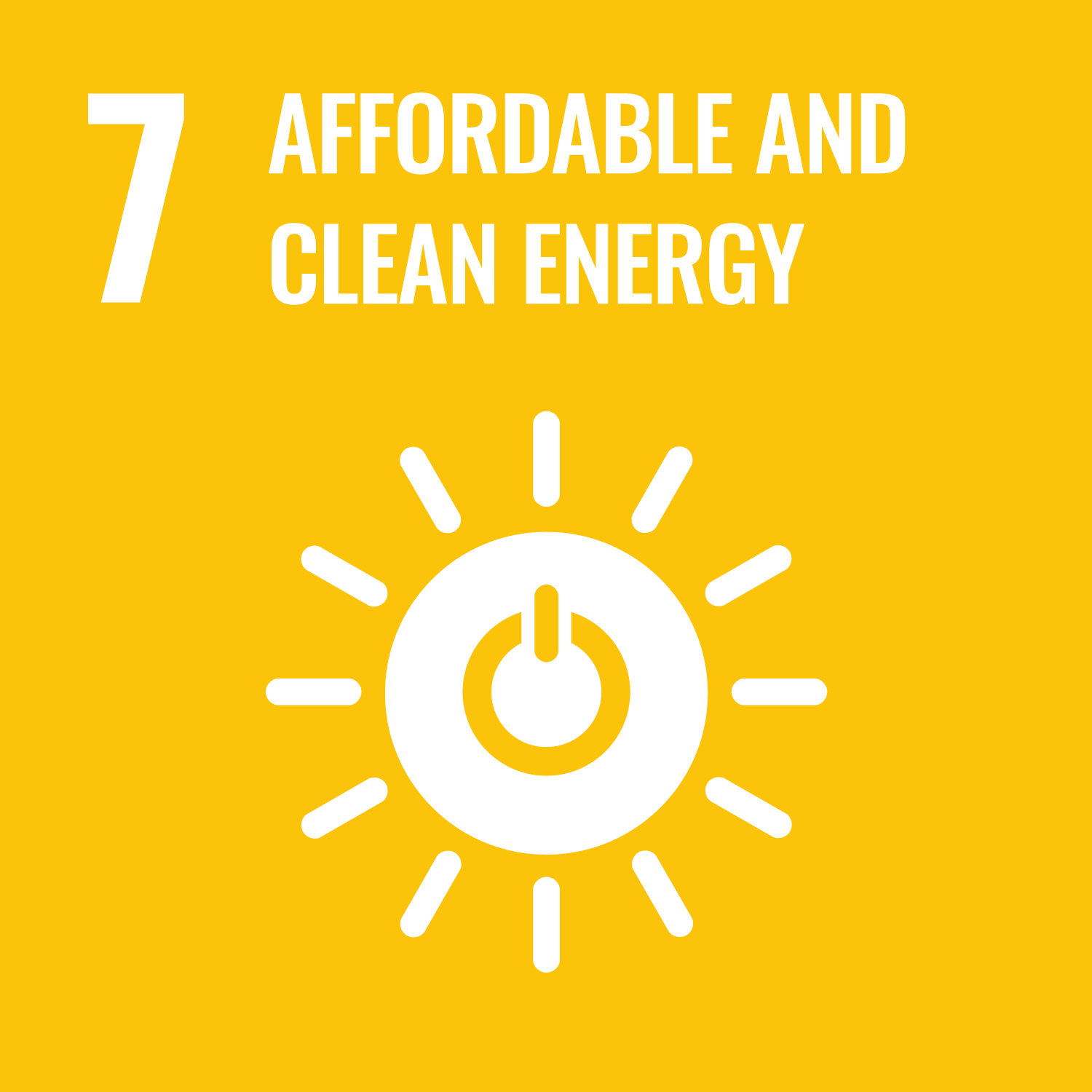 7 Affordable & Clean Energy (UN Goal)